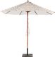 Beliani Parasol ogrodowy 260 cm beżowo-biały FERENTILLO (140309) 3