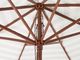Beliani Parasol ogrodowy 260 cm beżowo-biały FERENTILLO (140309) 5