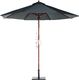 Beliani Parasol ogrodowy 270 cm szary TOSCANA (58091) 2