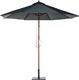 Beliani Parasol ogrodowy 270 cm szary TOSCANA (58091) 6