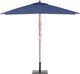 Beliani Parasol ogrodowy 144 x 195 cm niebieski FLAMENCO (58133) 2