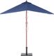 Beliani Parasol ogrodowy 144 x 195 cm niebieski FLAMENCO (58133) 4