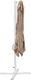 Beliani Parasol ogrodowy 250 x 250 cm piaskowy MONZA (86100) 7