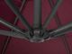 Beliani Parasol ogrodowy 250 x 250 cm burgundowy MONZA (86120) 8