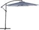 Beliani Parasol ogrodowy Ravenna szary 300 cm 1