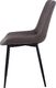 Beliani Zestaw 2 krzeseł do jadalni ciemnobrązowy MELROSE 4