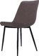Beliani Zestaw 2 krzeseł do jadalni ciemnobrązowy MELROSE 5