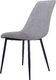 Beliani Zestaw 2 krzeseł do jadalni szary MARIBEL 5