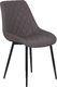Beliani Zestaw 2 krzeseł do jadalni ciemnobrązowy MARIBEL 2