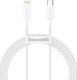 Kabel USB Baseus USB-C - Lightning 2 m Biały (baseus_20210428105812) 1