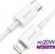 Kabel USB Baseus USB-C - Lightning 2 m Biały (baseus_20210428105812) 9