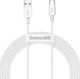 Kabel USB Baseus USB-A - USB-C 2 m Biały (baseus_20210428115105) 1