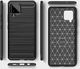 Carbon Case elastyczne etui pokrowiec Samsung Galaxy A42 5G niebieski 2
