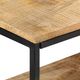 vidaXL Szafka, 150x30x75 cm, surowe drewno mango 4