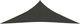 vidaXL Żagiel przeciwsłoneczny, 160 g/m, antracyt, 2,5x2,5x3,5m, HDPE 3