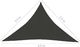 vidaXL Żagiel przeciwsłoneczny, 160 g/m, antracyt, 2,5x2,5x3,5m, HDPE 6