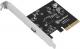 Kontroler SilverStone PCIe 3.0 x4 - USB-C 3.2 Gen 2x2 (SST-ECU06) 1