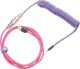 Kabel USB Ducky USB-A - USB-C 1.8 m Fioletowo-różowy (DKCC-JKCNC1) 2