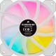 Wentylator Corsair iCUE SP120 RGB ELITE Performance Biały (CO-9050136-WW) 3