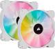 Wentylator Corsair iCUE SP140 RGB ELITE Performance Biały 2-pack + Lighting Node CORE (CO-9050139-WW) 1