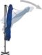 vidaXL Parasol wiszący na aluminiowym słupku, 250x250 cm, lazurowy 5