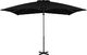 vidaXL Parasol wiszący na aluminiowym słupku, 250x250 cm, czarny 2