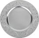 Witek Home Talerz ozdobny 33cm srebrny 1