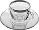 Witek Home Zestaw 6 Filiżanek do espresso 60 ml + spodki Platinium Line 2