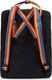 Fjallraven Plecak Kanken Rainbow Black F23620-550-907 2