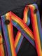 Fjallraven Plecak Kanken Rainbow Black F23620-550-907 4