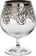 Krosno 6x kieliszek do koniaku 300ml Old Silver 1