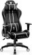 Fotel Diablo Chairs X-ONE 2.0 NORMAL czarno-biały + EGON 1100 Czarne 110 cmx60 cm 3