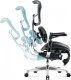 Fotel Diablo Chairs BRAVE Fotel biurowy ergonomiczny V-KINETIC czarny + EGON 1100 Czarne 110 cmx60 cm 12