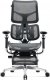 Fotel Diablo Chairs BRAVE Fotel biurowy ergonomiczny V-KINETIC czarny + EGON 1100 Białe 110 cmx60 cm 2