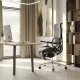 Fotel Diablo Chairs BRAVE Fotel biurowy ergonomiczny V-KINETIC czarny + EGON 1100 Białe 110 cmx60 cm 6