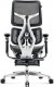 Fotel Diablo Chairs BRAVE Fotel biurowy ergonomiczny V-KINETIC czarny + EGON 1100 Białe 110 cmx60 cm 10