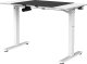 Fotel Diablo Chairs X-Fighter czarny + EGON 1100 Białe 110 cmx60 cm 12