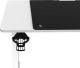 Fotel Diablo Chairs X-Fighter czarny + EGON 1100 Białe 110 cmx60 cm 18