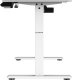 Fotel Diablo Chairs X-Fighter czarny + EGON 1100 Białe 110 cmx60 cm 20
