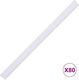 vidaXL Osłony na ogrodzenie, 4 szt., PVC, 35x0,19 m, brązowe 8