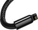 Kabel USB Baseus USB-A - Lightning 1 m Czarny (CALWJ-01) 4