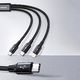 Kabel USB Baseus USB-C - USB-C + microUSB + Lightning 1.5 m Czarny (CAMLT-SC01) 12