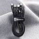 Kabel USB Baseus USB-C - USB-C + microUSB + Lightning 1.5 m Czarny (CAMLT-SC01) 19