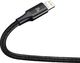 Kabel USB Baseus USB-C - USB-C + microUSB + Lightning 1.5 m Czarny (CAMLT-SC01) 4