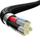 Kabel USB Baseus USB-C - USB-C + microUSB + Lightning 1.5 m Czarny (CAMLT-SC01) 8