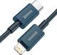 Kabel USB Baseus USB-C - Lightning 1 m Niebieski (BSU2665BLU) 2