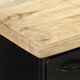vidaXL Komoda, 140x38x76 cm, surowe drewno mango 1