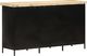 vidaXL Komoda, 140x38x76 cm, surowe drewno mango 6