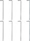 vidaXL Altanka nad grill, 215x150x220 cm, antracytowa, stal 6