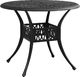 vidaXL Stolik ogrodowy odlewane aluminium czarny 1